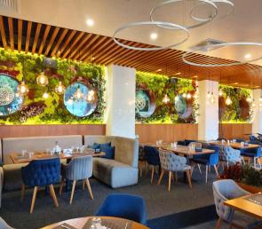 Vertical gardens MOSSwild at Park-Hotel Stara Zagora